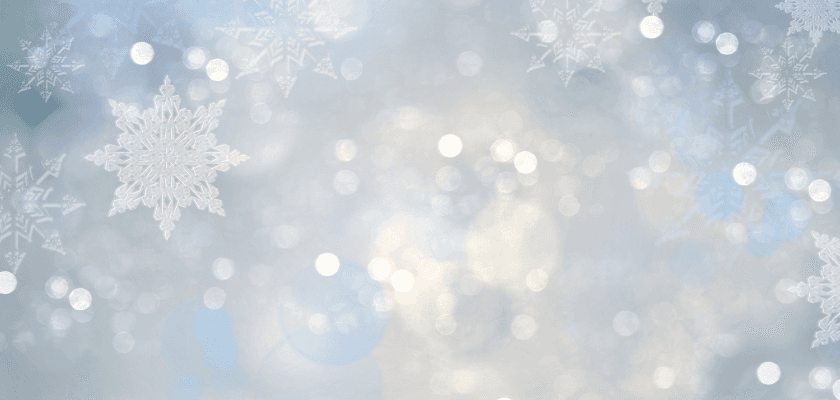 A soft, blurred background of white snowflakes and shimmering lights. A soft, blurred background of white snowflakes and shimmering lights.