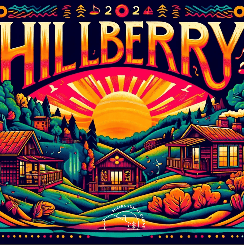 Hillberry 2024, Music Festival, Stay at Eureka Sunset Cabins in Eureka Springs